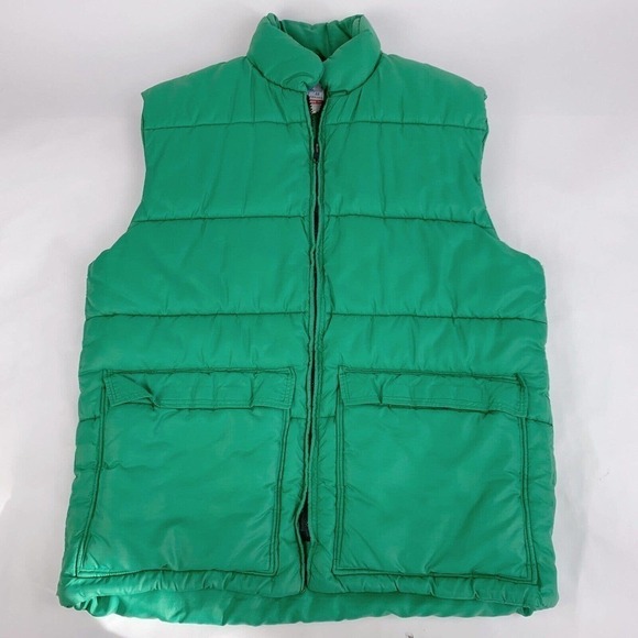 KitchenAid Other - VINTAGE Frostline Kit Broomfield Colorado Green Puffer Vest Size Large Gorpcore